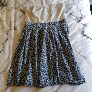 Charlotte Russe Strapless Floral Dress